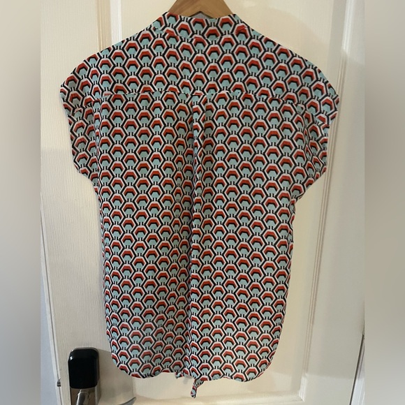 Rose & Olive Multicolor Geometric Blouse - Picture 2 of 4